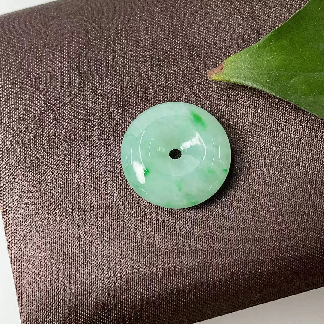 菲菲珠宝好~BC433翡翠平安扣吊坠