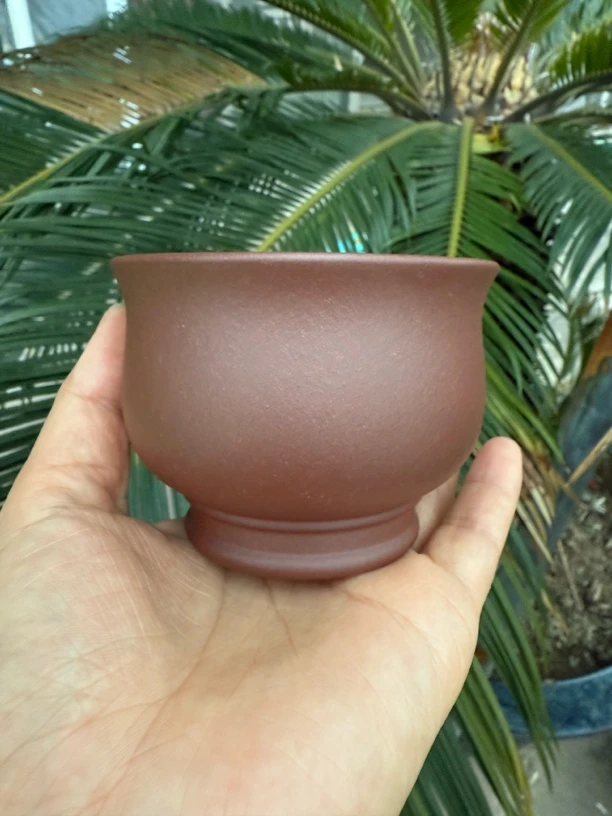 紫泥主人杯160cc左右无添加个别会有封釉现象拍一发二