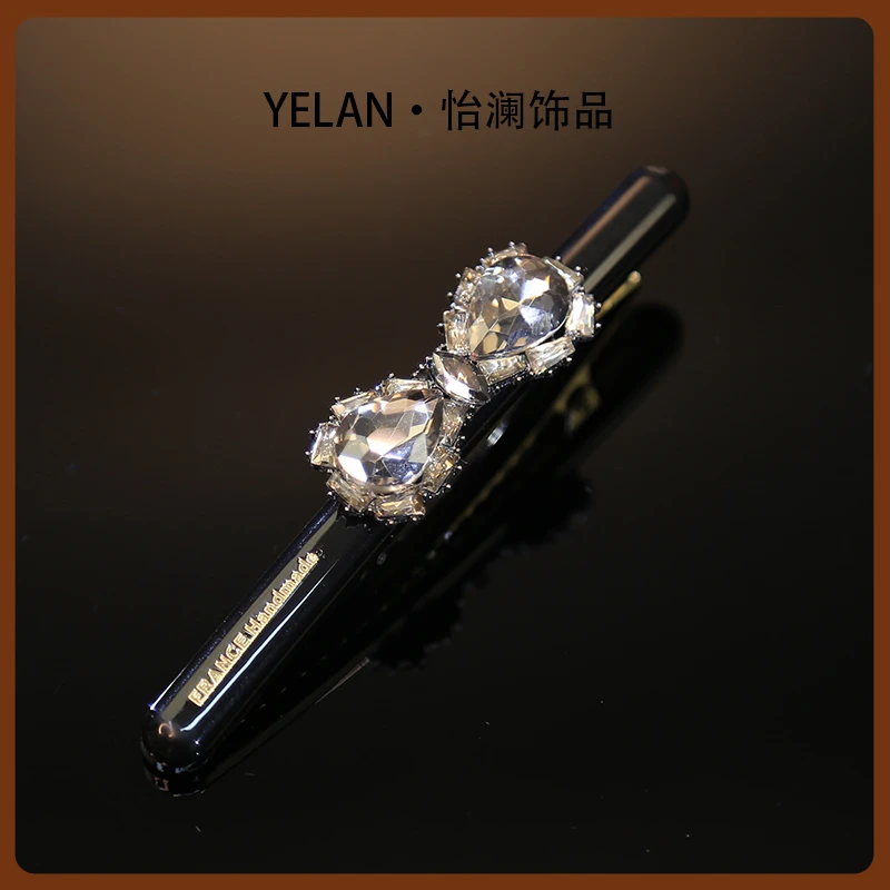 时尚百搭黑色鸭嘴夹9129