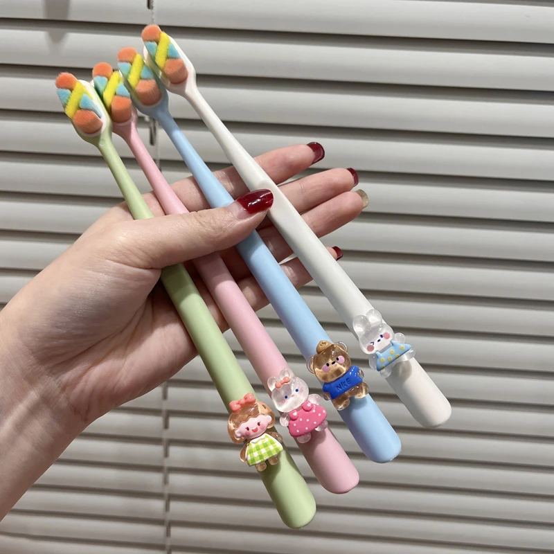 万毛牙刷软毛成人超软情侣孕妇月子专用男士纳米小头家庭装家用