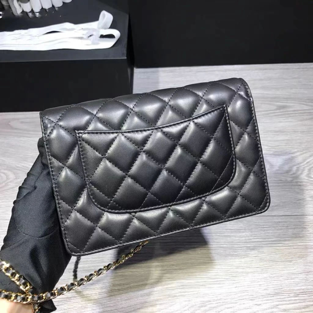 高端定制 2档 羊皮WOC发财包