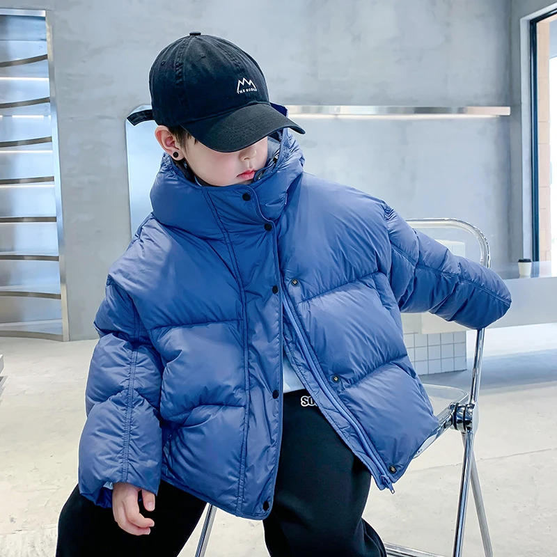 男童冬款羽绒服2023新款保暖中大童韩版洋气加厚时尚K234YRF3720
