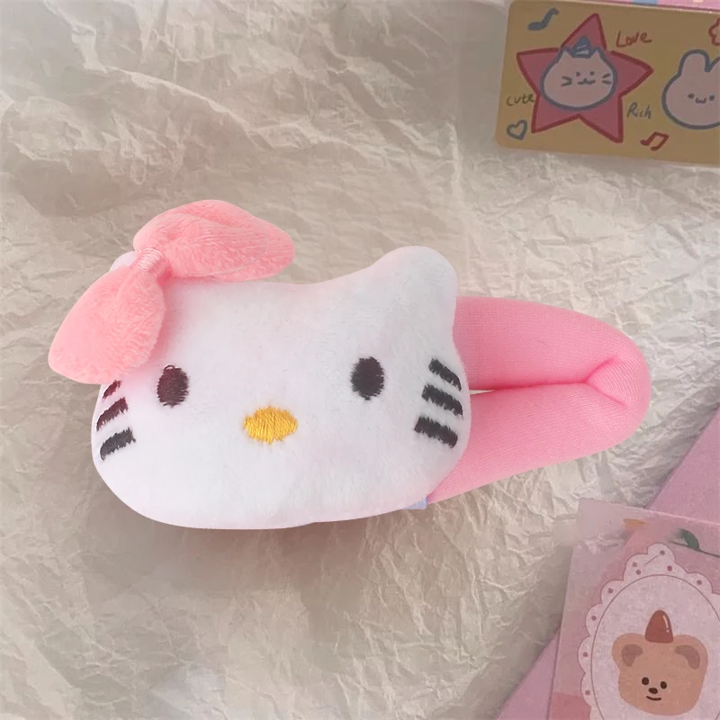 凯蒂猫掰掰夹可爱bb夹卡通网红少女心发夹露比抓夹发圈发饰