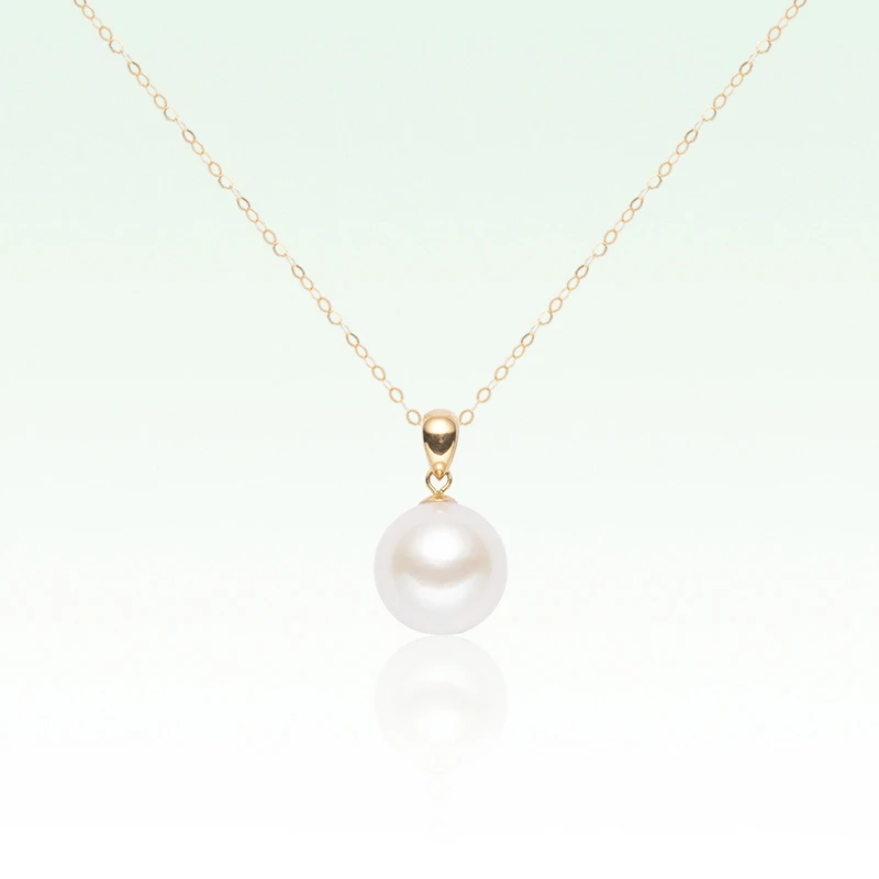 礼兰珠宝 18k金淡水珍珠吊坠