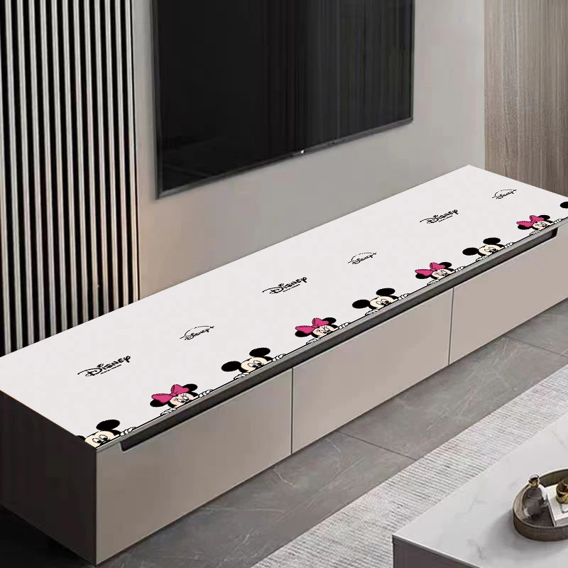 茶几桌垫电视柜桌布防水防油皮革台布家用餐桌耐脏新款加厚盖布