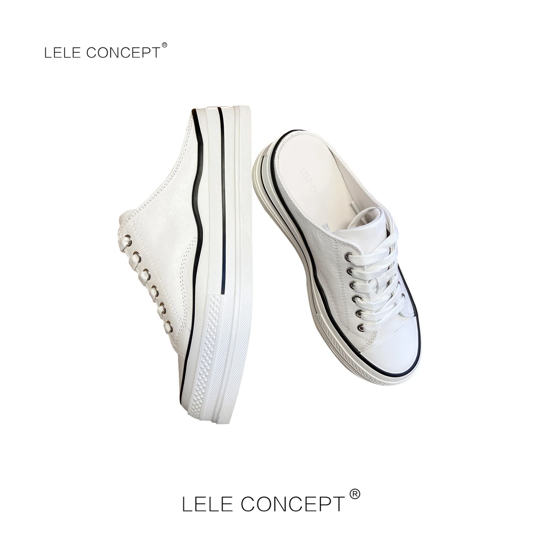 LELE CONCEPT「美超精选」｜时尚百搭舒适平底休闲鞋拖X0129
