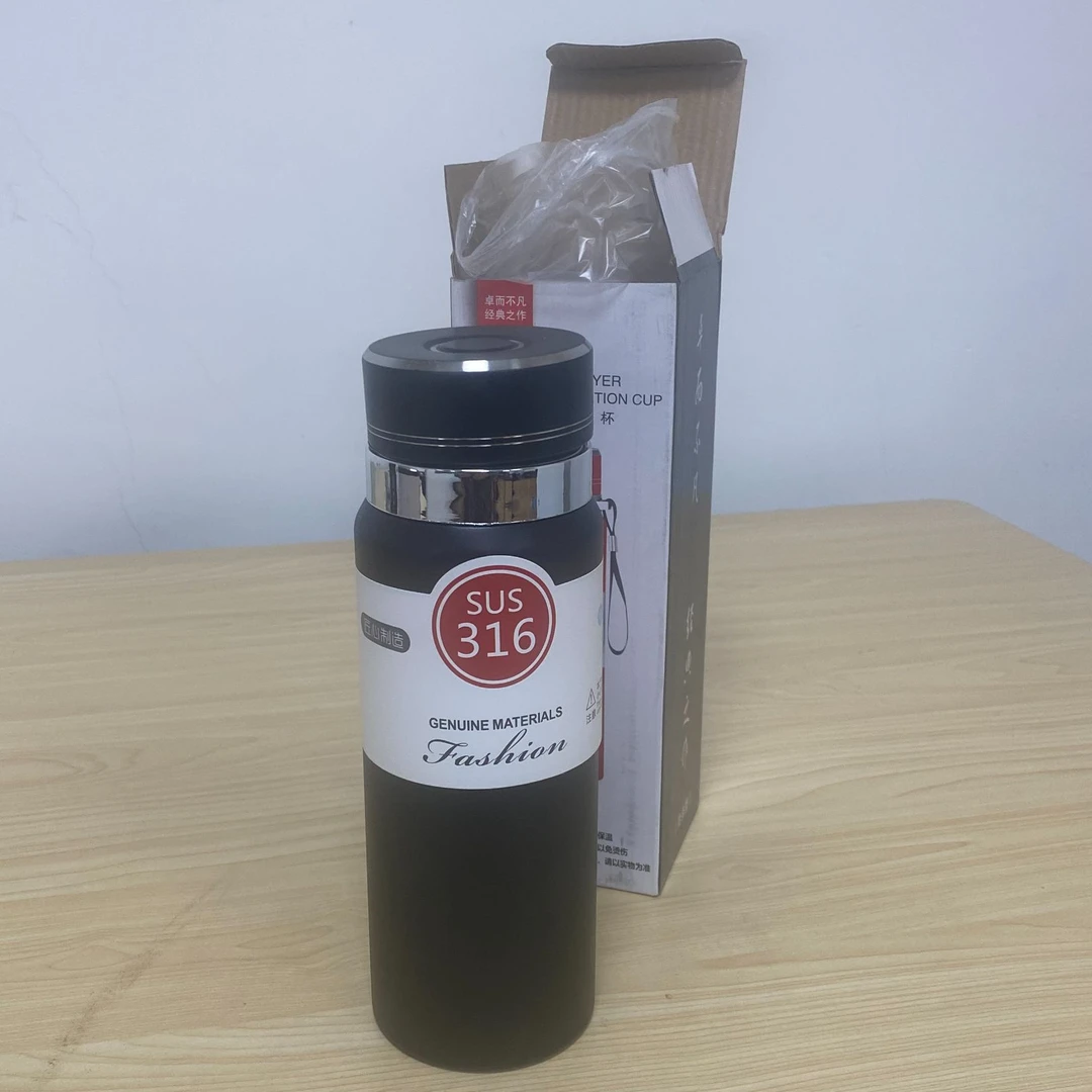 【全疆包邮】家用车用316双层保温杯800ml