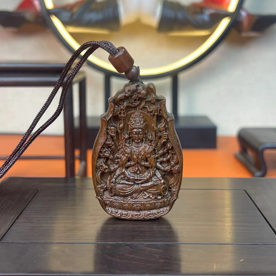 千手观音《鼠》守护神46双面牌吊坠正区印尼达拉干