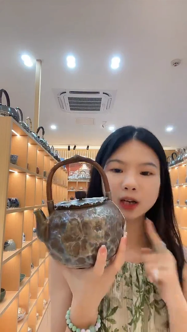 【闪购商品】足银999纯手工烧水壶