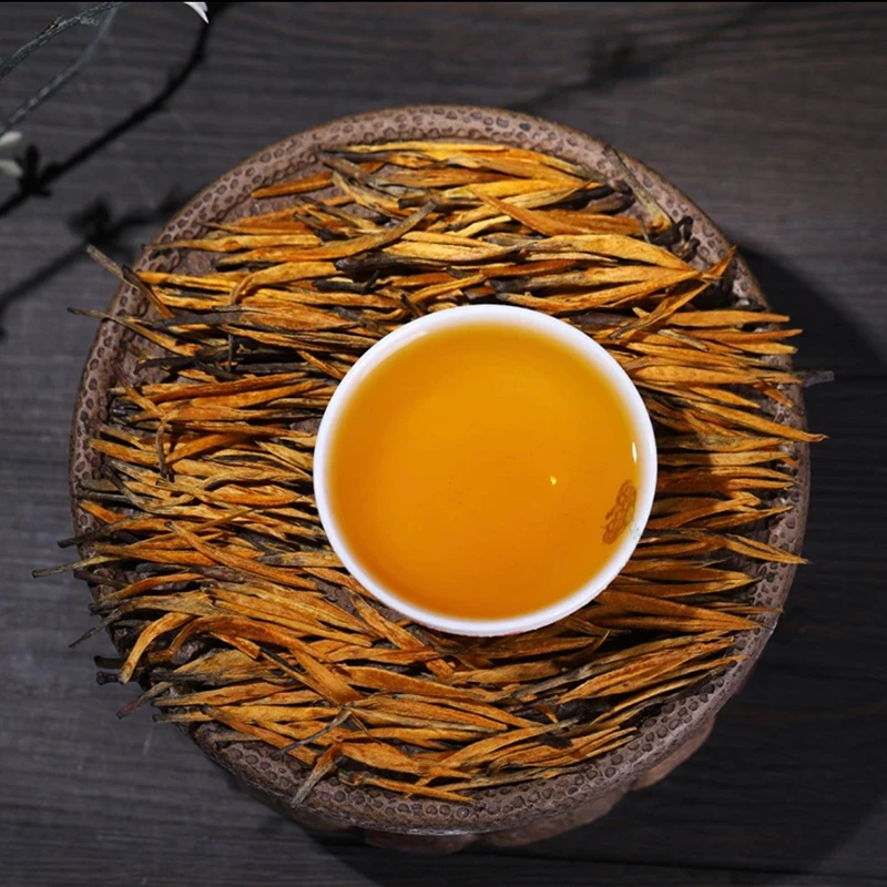 【滇红大金针】 景迈茶农直销滇红茶蜜香型鲜嫩工夫红茶