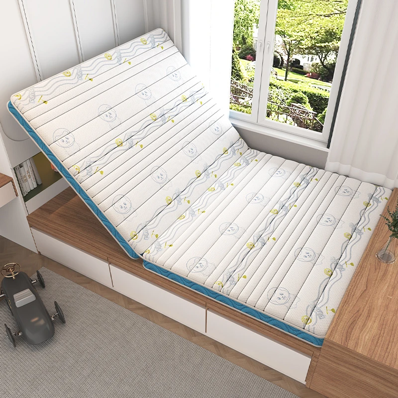 森林雅苑黄麻儿童床垫护脊椎硬垫定制家用青少年榻榻米可折叠床垫