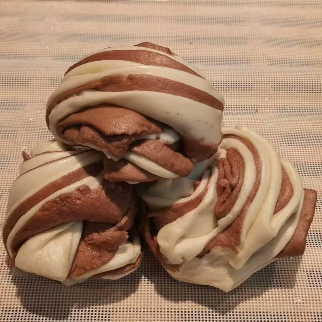 现制巧克力花卷/2个