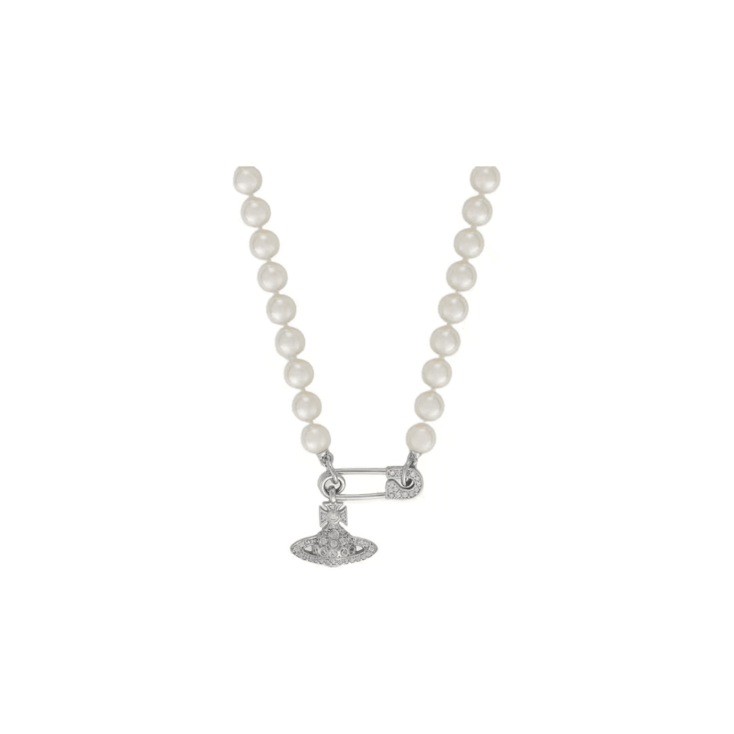 VivienneWestwood 黄铜项链 西太后回形针项链