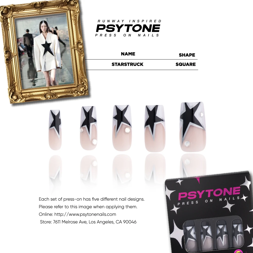 幻调星霸客Starstruck | 欧美百搭经典中性风穿戴甲