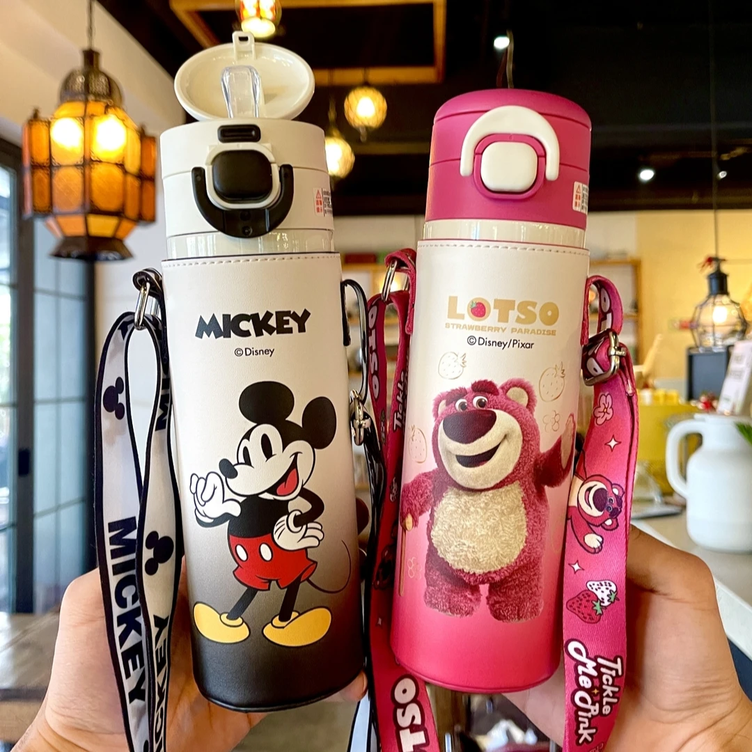 儿童双饮保温杯户外学生水杯上学用水壶幼儿园男孩杯子保温杯女生