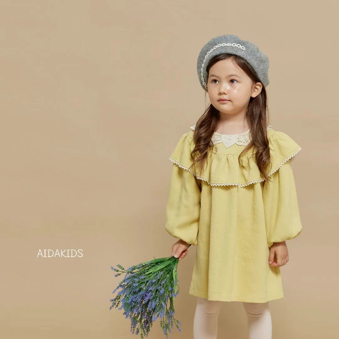 娃娃领公主裙90码-140码