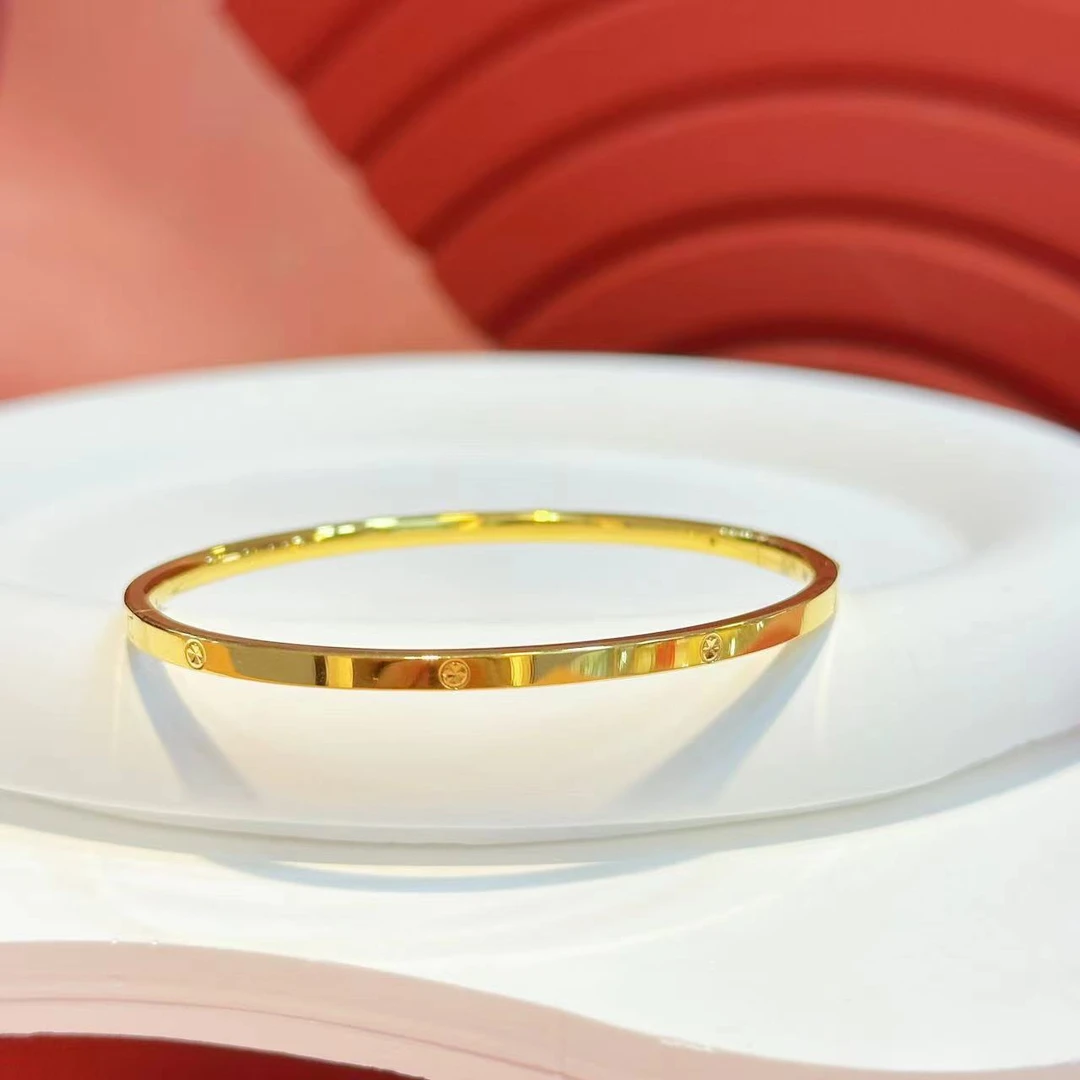 【红娘子】【红儿补贴】18K金卡卡手镯HNZ8290