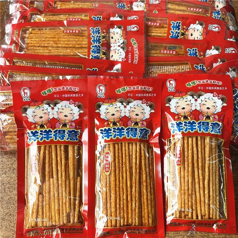 好吃仔洋洋得意辣条克*10袋调味面制品麻辣小吃儿时回忆零食