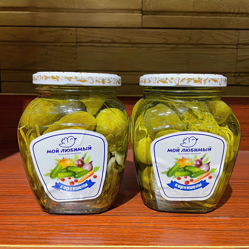 俄罗斯风味越南原瓶进口酸黄瓜酸甜小黄瓜下饭菜泡菜480g{拍1发2}