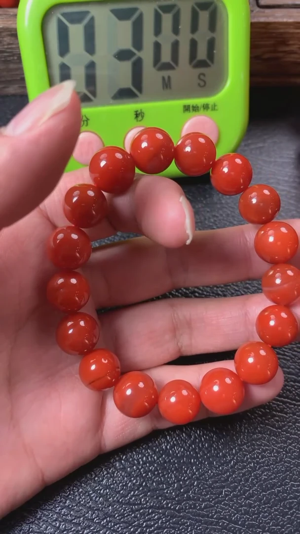 【闪购商品】南红玛瑙手串未镶嵌手串