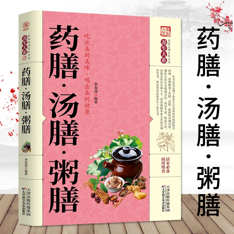 正版药膳汤膳粥膳养生大全食补食疗保健家庭食谱书籍
