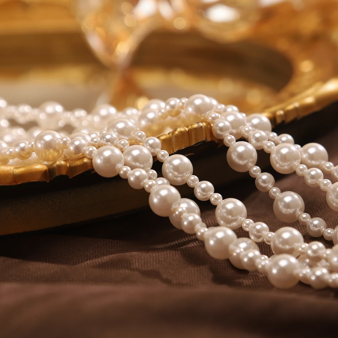 【环配】 施家珠【1米6长链】法式复古精致气质百搭多层叠戴项链