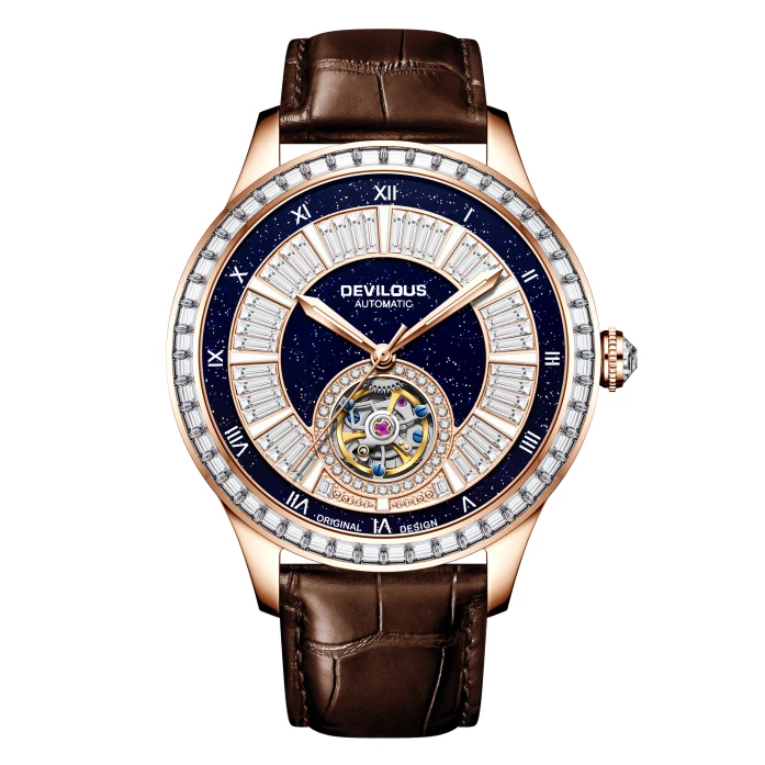 全新未使用  格林德瓦系列男士全自动机械腕表（林总）