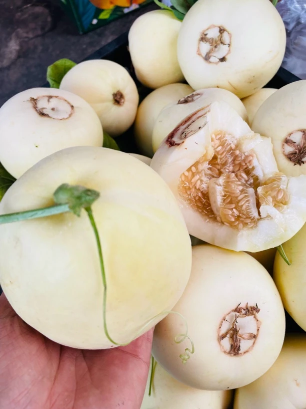 白玉甜瓜三斤送两斤