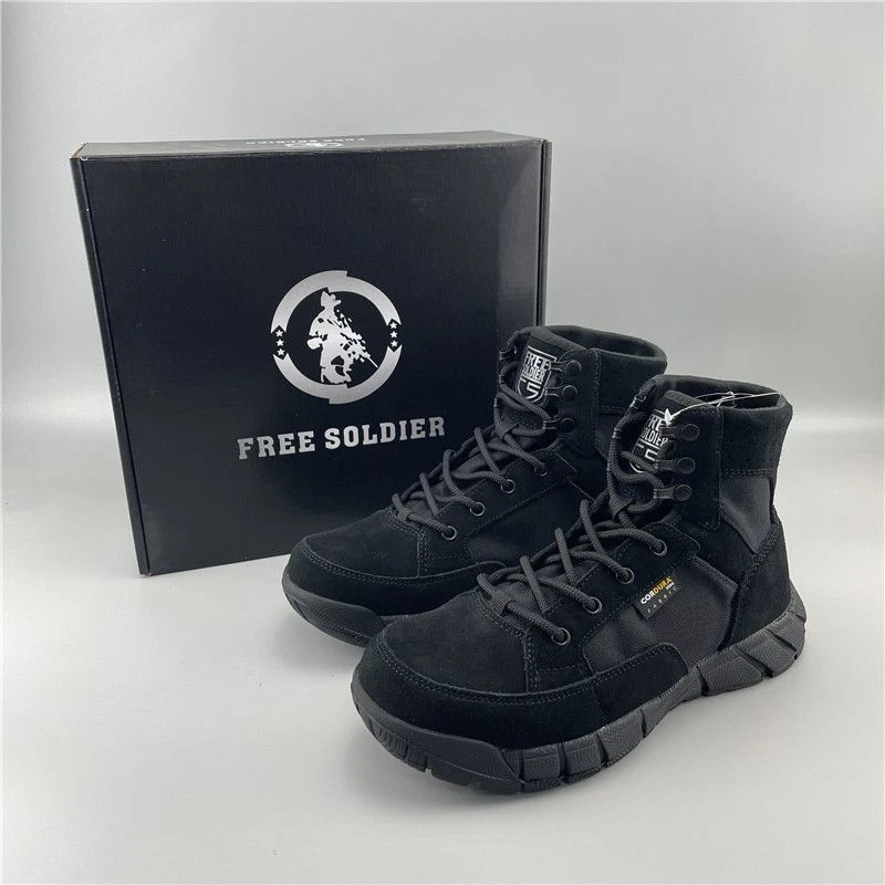 外贸出口美国男真皮户外鞋轻便舒适保暖越野鞋耐磨防滑登山徒步鞋