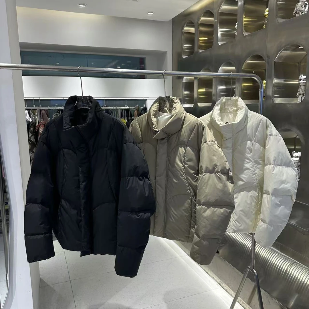 冬季男士加厚立领外套男款短款时尚休闲百搭情侣连帽保暖856