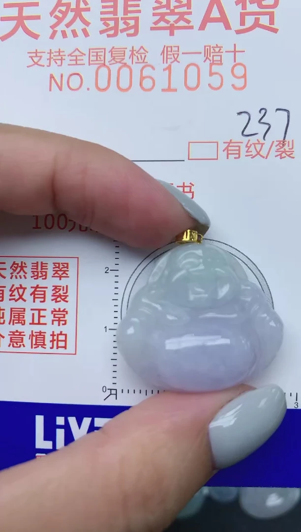 【闪购商品】翡翠颈饰合金天然翡翠A货237