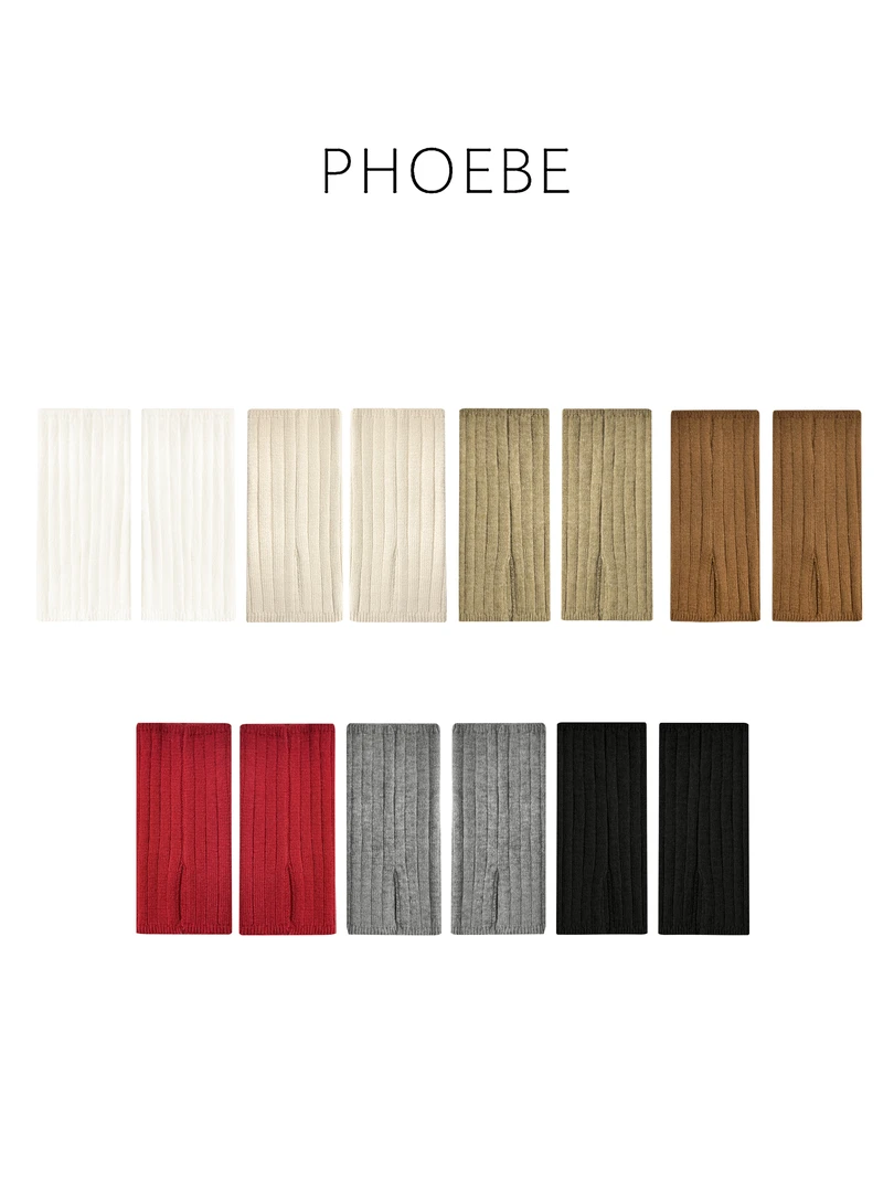 【短款袜套】PHOEBE叶姐 冬季韩版时尚百搭袜套H41206009C