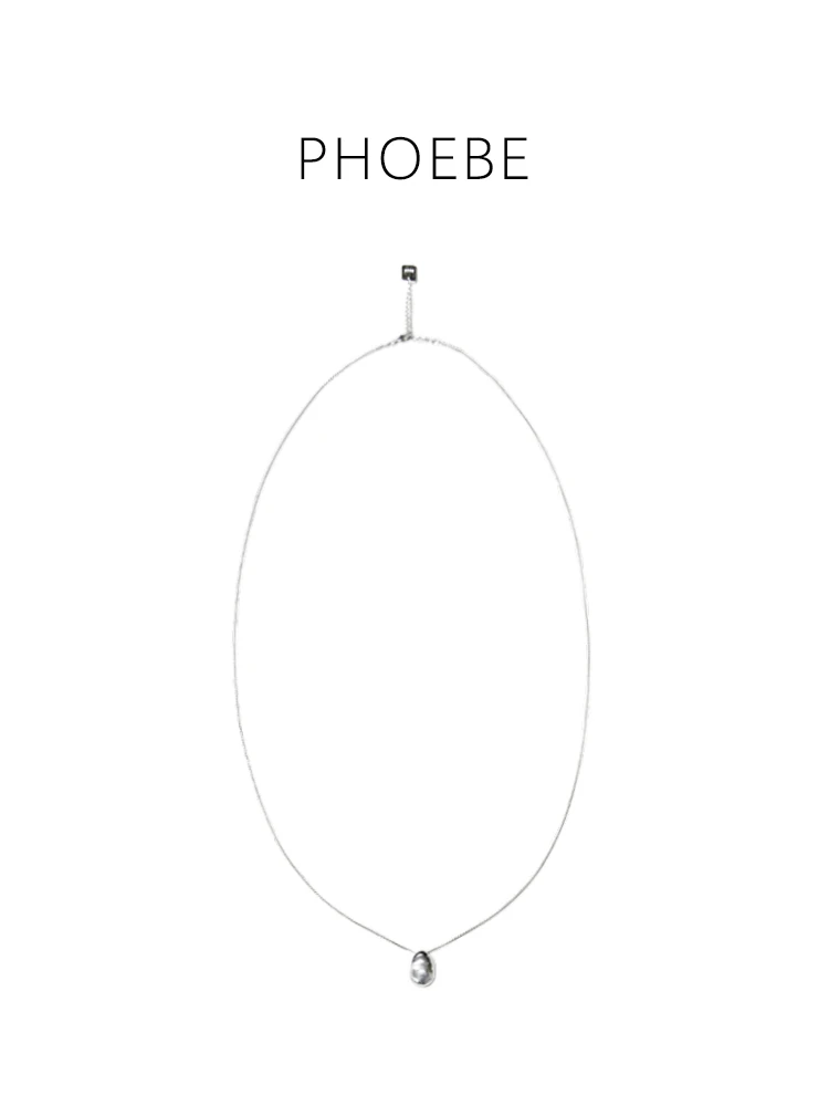 合金项链 惊喜【银色坨坨项链】PHOEBE叶姐 可调节H4021717F