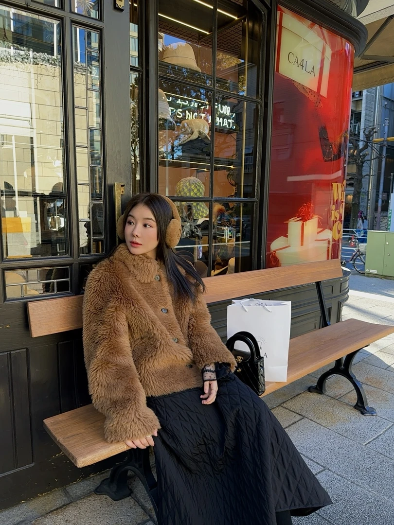 惊喜【华尔兹】PHOEBE叶姐 秋冬新款版型不错半裙H4011010166D