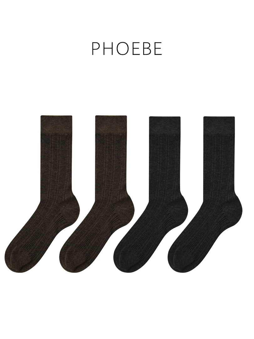 惊喜【宽坑条袜】PHOEBE叶欧尼推荐 小腿袜袜H409013047F