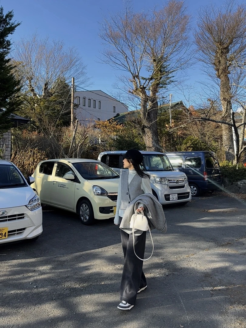 惊喜【版雪花裤】PHOEBE叶姐 冬季新款宽松休闲裤H4011010170E