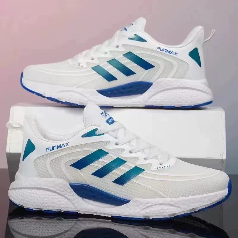 爆米花运动鞋网面软底潮鞋男士减震跑步鞋情侣款潮流女鞋