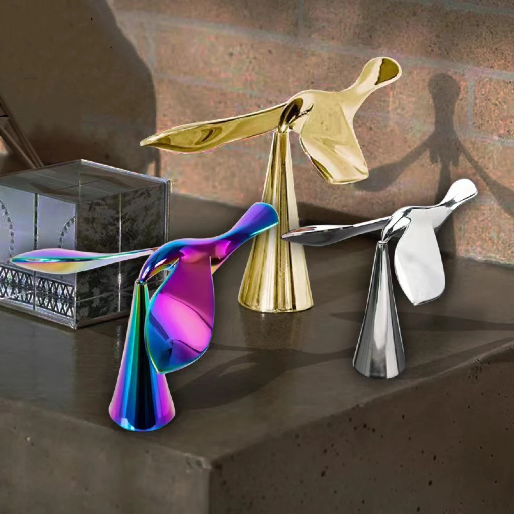 新款飞鸟开瓶器不倒翁小鸟平衡鸟金属创意啤酒鹰开酒器悬浮瓶起子