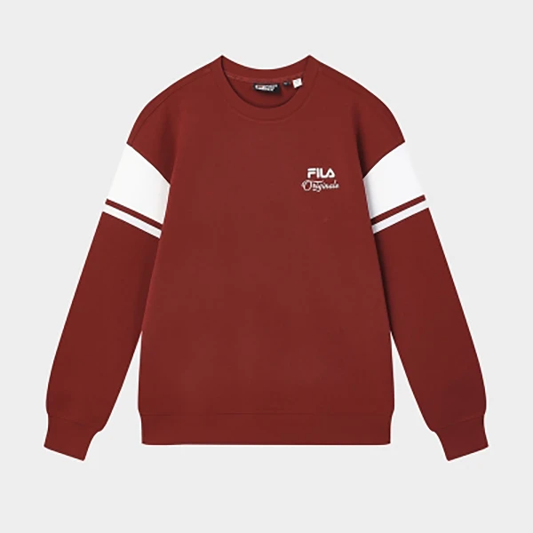 Fila/斐乐男女秋冬休闲舒适运动时尚圆领针织套头衫   F11M349203