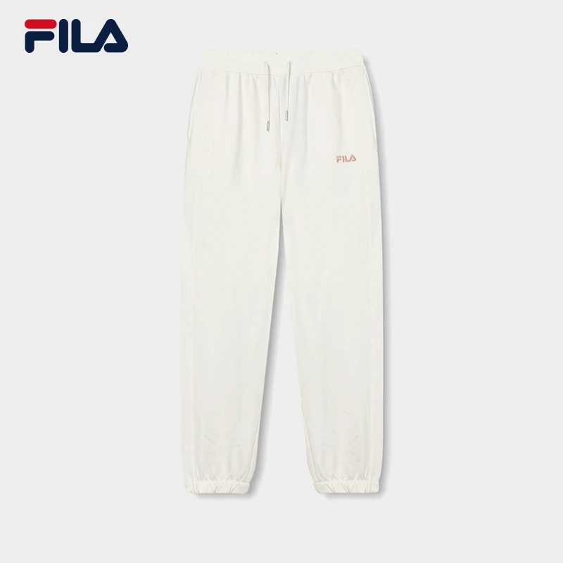 【高能感穿搭】FILA/斐乐女裤夏户外运动百搭舒适休闲针织透气长裤