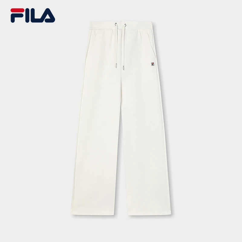 Fila/斐乐女士秋冬时尚休闲简约百搭微弹针织运动长裤 F11W341604