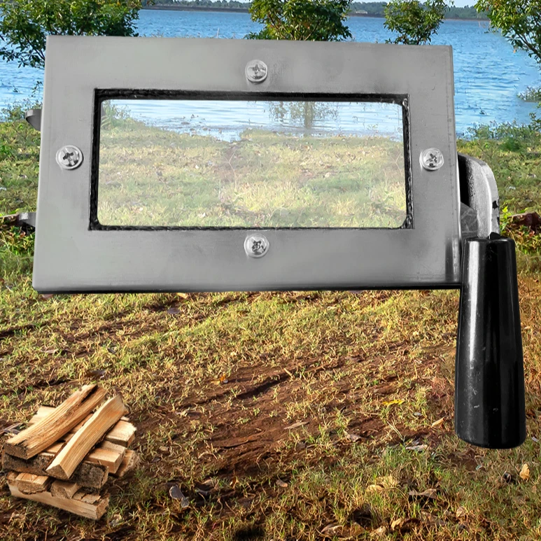 温得莱观火口微晶耐高温玻璃气化炉