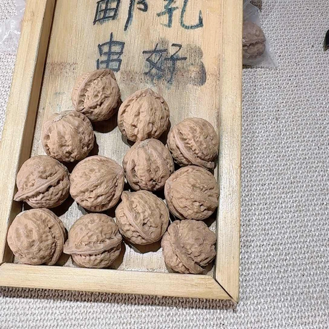 核桃核雕342号边25肚25高24
