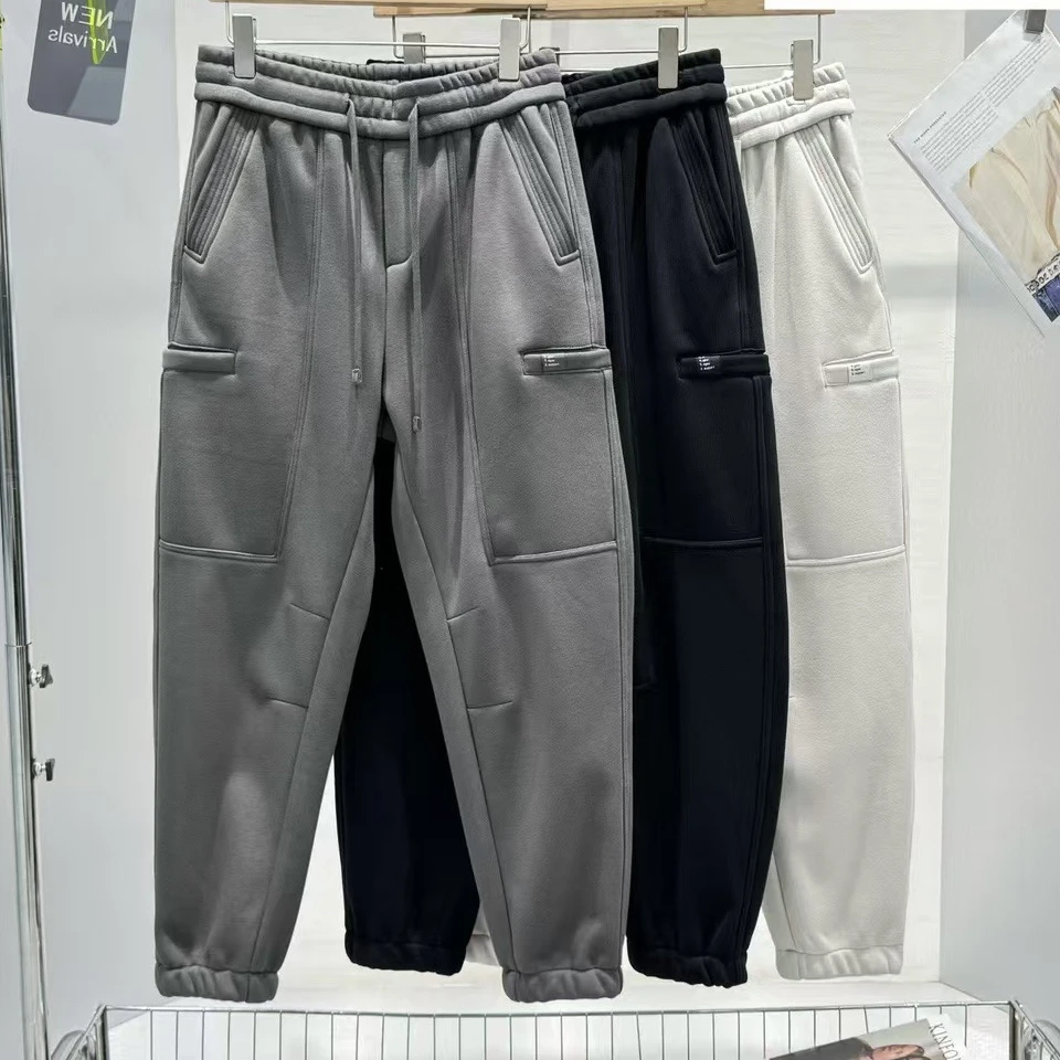 6181欢公子秋冬男士运动卫裤立体剪裁束脚哈伦裤潮流休闲裤