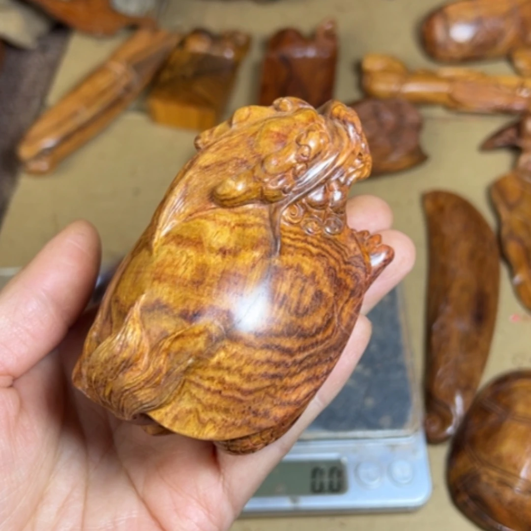 【闪购商品】木头中*星黄花梨小摆件