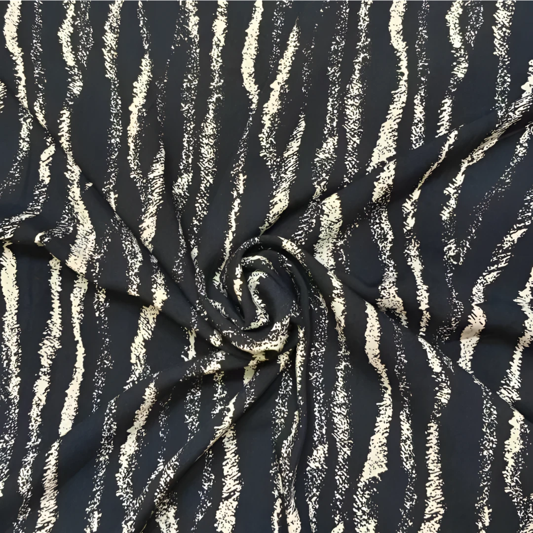 [人造棉绵绸100%棉]男女同款条纹！服装面料[两米包邮]