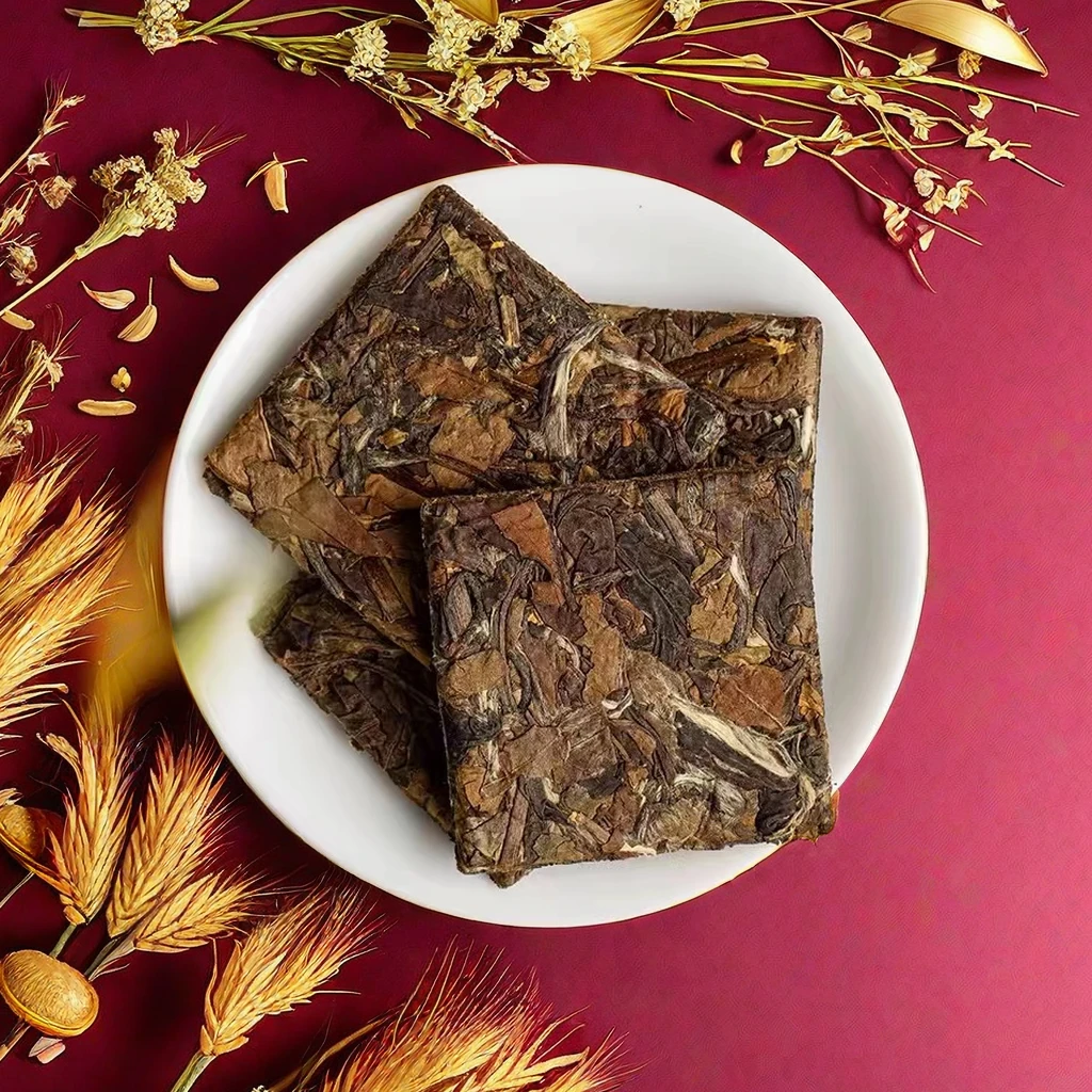 【20片独立包装】2005年饱满香枣香珍藏寿眉小饼干茶醇厚老白茶方片