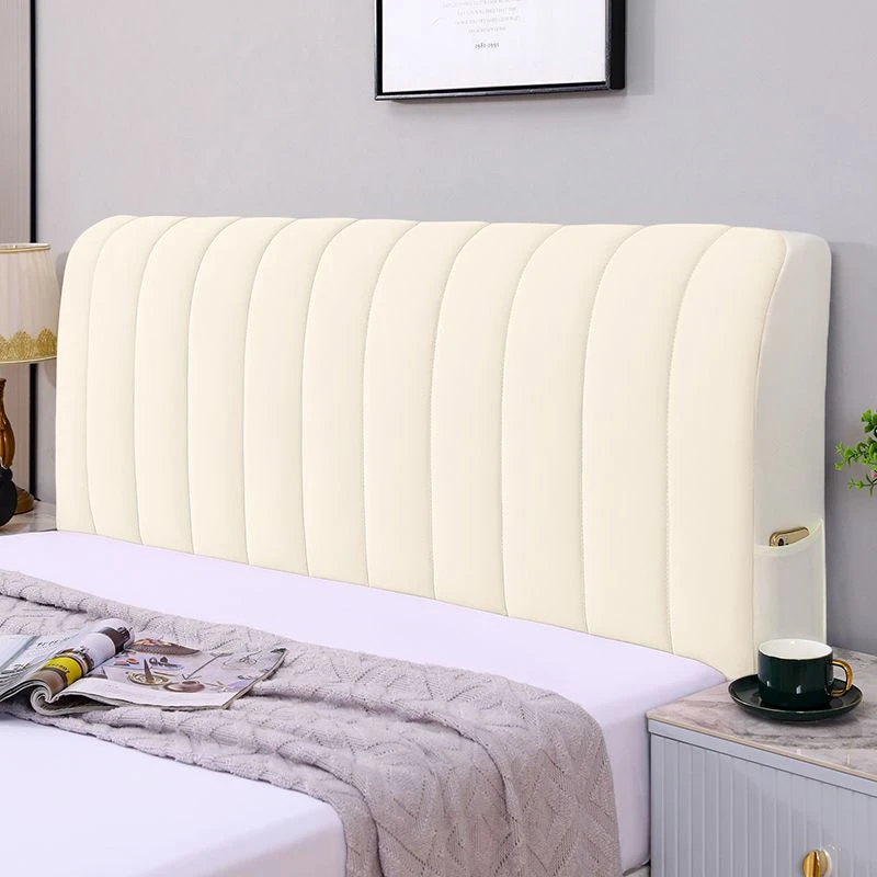 全包加厚床头套罩床头罩床头软包靠背防尘高档布艺床头罩床头套