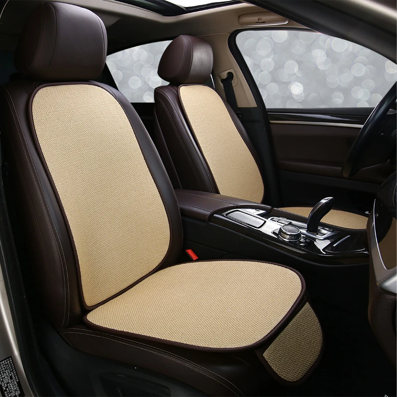 夏季冰丝汽车坐垫暴晒不烫四季通用汽车座垫单座四季冬季汽车坐垫