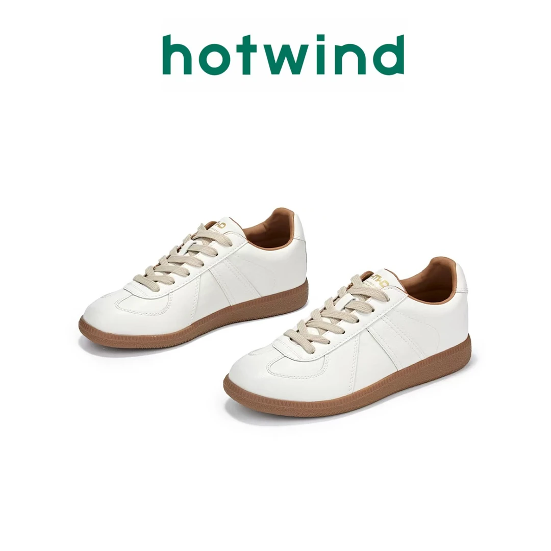 Hotwind/热风2025秋款休闲板鞋德训百搭时尚高能风穿搭单鞋
